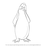 How to Draw Kowalski from The Penguins of Madagascar