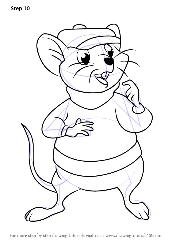 Download Learn How to Draw Bernard from The Rescuers (The Rescuers ...
