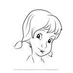 How to Draw Penny from The Rescuers