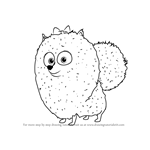 How to Draw Gidget from The Secret Life of Pets
