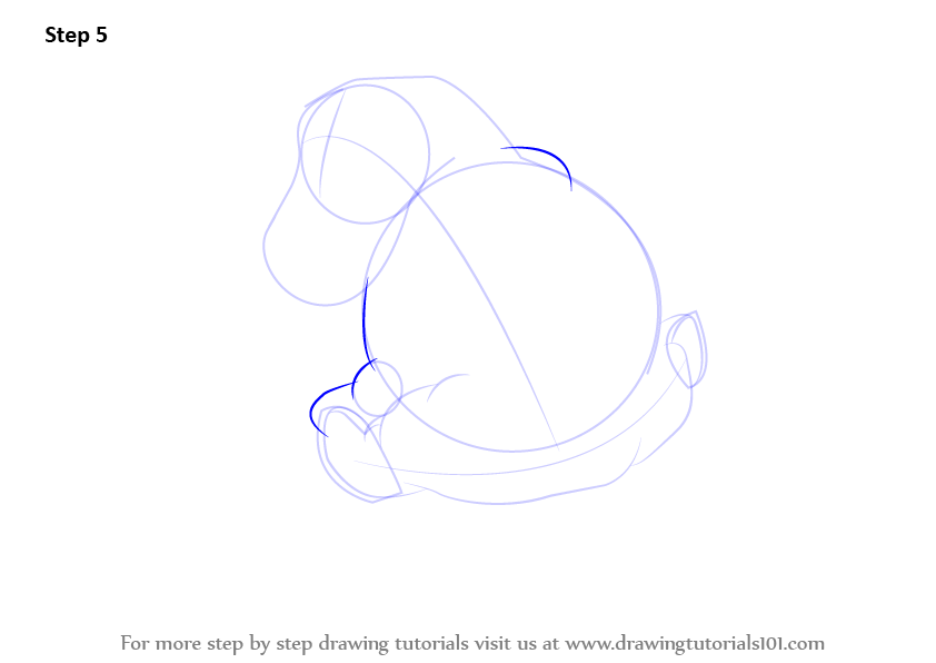 How to Draw Eeyore from Winnie the Pooh (Winnie the Pooh) Step by Step
