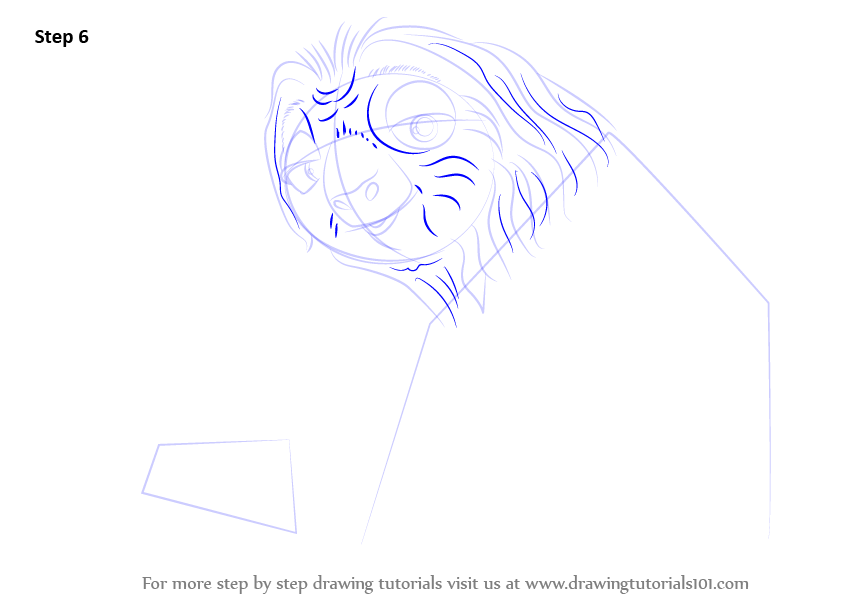 How to Draw Flash from Zootopia (Zootopia) Step by Step