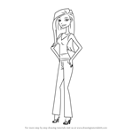 How to Draw Courtney Masterson from 6teen