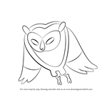 How to Draw Cosmic Owl from Adventure Time