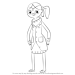 How to Draw Doctor Princess from Adventure Time