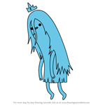 How to Draw Ghost Princess from Adventure Time