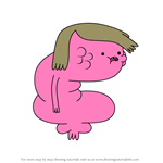 How to Draw Monty from Adventure Time