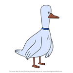 How to Draw Mr. Goose from Adventure Time
