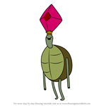 How to Draw Mr. Turtle from Adventure Time