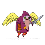 How to Draw Old Wizards from Adventure Time