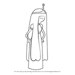 How to Draw Princess Bubblegum from Adventure Time
