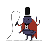 How to Draw Ringmaster from Adventure Time