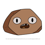 How to Draw Rock from Adventure Time