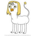 How to Draw Stormo from Adventure Time