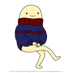 How to Draw That Other Guy in Xmas Sweater from Adventure Time