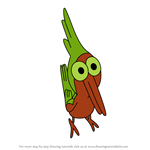 How to Draw Woodpeckers from Adventure Time