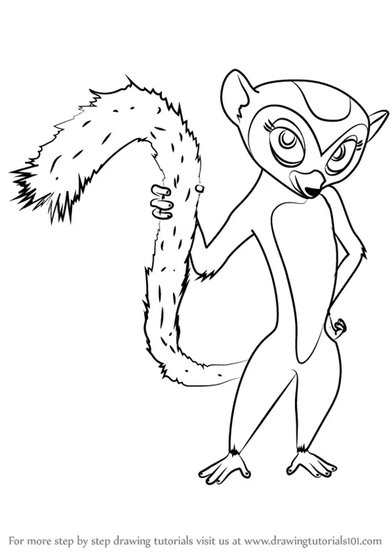 madagascar coloring pages - Clip Art Library