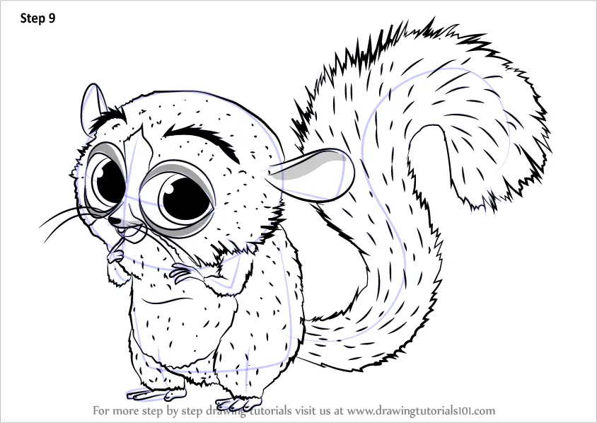 Learn How to Draw Mort from All Hail King Julien (All Hail King Julien ...