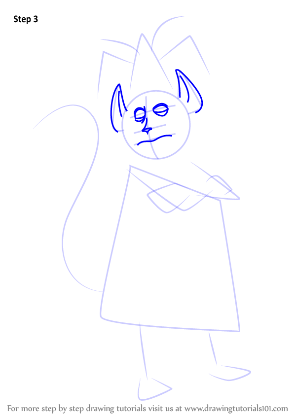 How to Draw Uncle King Julien from All Hail King Julien (All Hail King