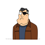 How to Draw Jack Smith from American Dad