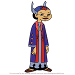 How to Draw Councilor Chang from American Dragon Jake Long
