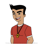 How to Draw Head Counselor Jenkins from American Dragon Jake Long