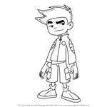 How to Draw Jake Long from American - Dragon Jake Long