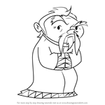 How to Draw Lao Shi from American - Dragon Jake Long