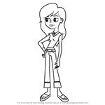 How to Draw Rose from American - Dragon Jake Long