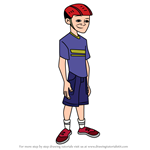 How to Draw Tommy King from American Dragon Jake Long