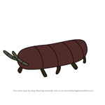 How to Draw Chocopede from Amphibia