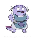 How to Draw Gertie from Amphibia