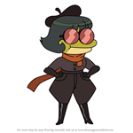 How to Draw Renee Frodgers from Amphibia