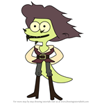 How to Draw Tritonio from Amphibia