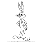 How to Draw Bugs Bunny from Animaniacs