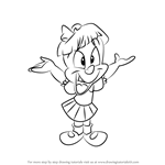 How to Draw Elmyra Duff from Animaniacs