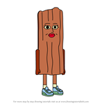 How to Draw Bacon from Apple & Onion