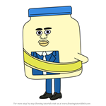 How to Draw Mayor Naise from Apple & Onion
