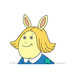 How to Draw Emily Leduc from Arthur