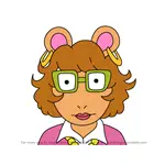 How to Draw Jane lookalike from Arthur