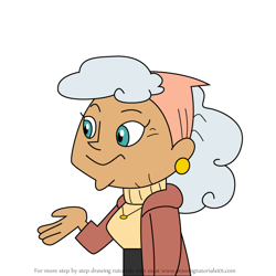 How to Draw Bea from Atomic Betty
