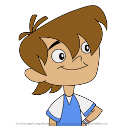 How to Draw Dalton Osborne from Atomic Betty