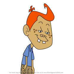 How to Draw Kyle from Atomic Betty