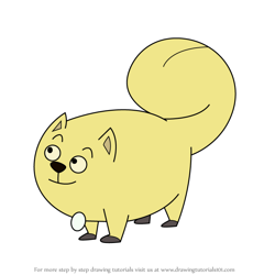 How to Draw Poopsie from Atomic Betty