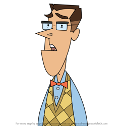 How to Draw Quincy Barrett from Atomic Betty