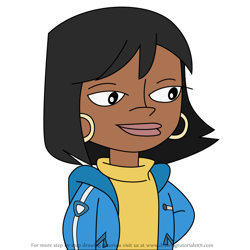 How to Draw Regeena Peterson from Atomic Betty