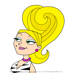 How to Draw Tanya Barrett from Atomic Betty