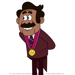 How to Draw Mayor from Atomic Puppet