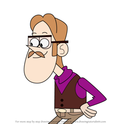 How to Draw Mr. McKinnon from Atomic Puppet