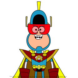 How to Draw Nuclear Boy from Atomic Puppet